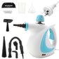 💨 63% DI SCONTO! 🧼 Pulitore a Vapore Portatile 1050W – Pressurizzato, Multi-Superficie & 12 Accessori per una Pulizia Profonda ✨