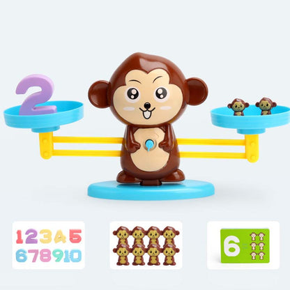 Set Giocattolo Bilancia con Animali Cartone Animato per Bambini