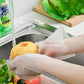 🧤🥒 Guanti Monouso Trasparenti Rinforzati in TPE - Uso Alimentare | Flessibili & Resistenti | Tenuta Ermetica | Multiuso | 50 o 100 pz/scatola | Ideali per Cucina, Pulizie & Lavori Manuali