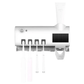 🦷 Igienizzatore UV da Parete per Spazzolini – Porta 4 Spazzolini | Ricarica USB & Solare | Sensore PIR Auto-Off | Spremi Dentifricio | Senza Forare 🚿✨