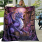 Artistic Print Flannel Throw Blanket – Ultra-Soft Cozy, Perfect for Couch, Bed & Reading Nook