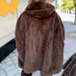Cappotto casual da donna con cappuccio e zip in peluche
