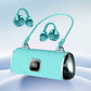 🎧Cuffie Wireless Open-Ear con Clip 🎀| Bluetooth 5.4, Audio Spaziale e Comfort Senza Pressione | Type-C, 4 Ore di Ascolto, Portata 10 m🌸