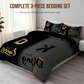 💥50% DI SCONTO🔥Set copripiumino per coppia “King & Queen” 3 pezzi - Design elegante e comfort eccellente✅✨