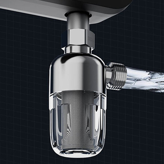 💧 Filtro Acqua per Tutta la Casa – Rete in Acciaio Inox 40 Micron | Riutilizzabile | Riduce Ruggine, Cloro & Calcare | Attacco G1/2" Universale | Monitoraggio Visivo 🏠✨