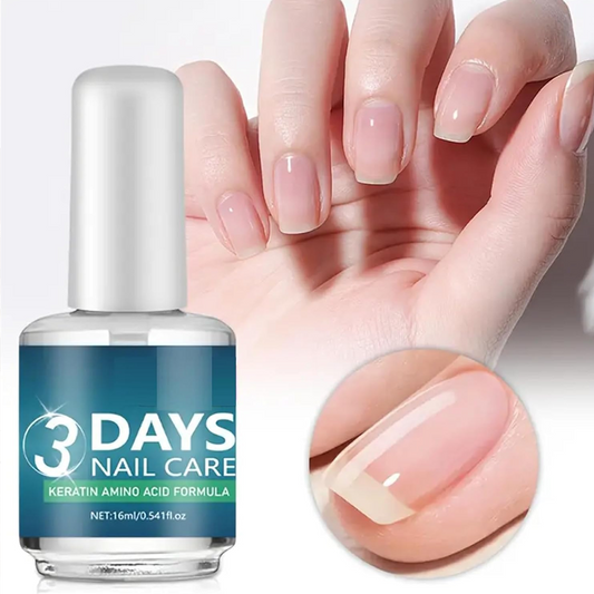 💅 Olio Unghie Super Lucido e Rinforzante ✨ | Asciugatura Rapida Effetto Specchio ⏱️ | Formula Cheratina e Vegetale Antigraffio 🌿 | Trattamento Trasparente da 16ml 💧