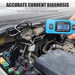 ⚡ Tester di Corrente per Auto 🔧 | Misurazione da 0,01 a 19,99 A, Display Retroilluminato & Luce LED | Test Rapidi dei Fusibili e Diagnosi Elettrica | 20 A / 48 V CC