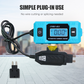 ⚡ Tester di Corrente per Auto 🔧 | Misurazione da 0,01 a 19,99 A, Display Retroilluminato & Luce LED | Test Rapidi dei Fusibili e Diagnosi Elettrica | 20 A / 48 V CC