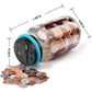 🏦💰 Barattolo Contasoldi Automatico Digitale per Monete – Conteggio & Display LCD, 3 Valute: Euro, Dollaro & Sterlina – Il Tuo Assistente Risparmio Intelligente ✨📊