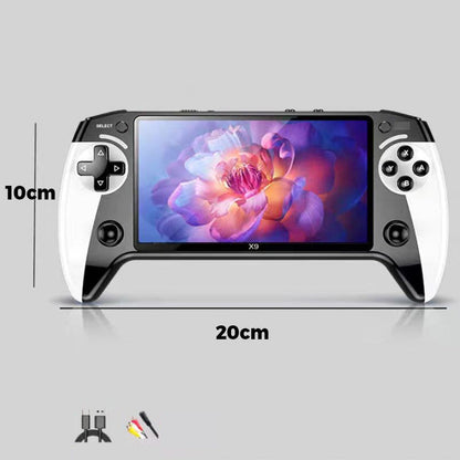 🎮Console Portatile Retrò 🕹️ | Schermo HD 5,5″, 9 Emulatori, Uscita TV e Batteria 1500 mAh | Modalità Singola
