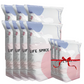🧳💨 Sacchetti Sottovuoto Senza Pompa – Risparmia l’80% di Spazio, Materiale PA+PE Anti-Muffa, 2 Misure – Per Vestiti, Biancheria da Letto & Articoli Stagionali 🛏️✨