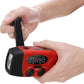 📻☀️ Radio Portatile Solare per Emergenze - Ricarica Solare, USB & Manuale | Torcia LED a 3 Luci | Radio AM/FM/NOAA | Power Bank USB 600 mAh | Resistente agli Schizzi IPX3 | Ideale per Casa, Campeggio & Outdoor | 12,8 × 6 × 4,5 cm 🔋