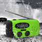 📻☀️ Radio Portatile Solare per Emergenze - Ricarica Solare, USB & Manuale | Torcia LED a 3 Luci | Radio AM/FM/NOAA | Power Bank USB 600 mAh | Resistente agli Schizzi IPX3 | Ideale per Casa, Campeggio & Outdoor | 12,8 × 6 × 4,5 cm 🔋