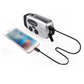 📻☀️ Radio Portatile Solare per Emergenze - Ricarica Solare, USB & Manuale | Torcia LED a 3 Luci | Radio AM/FM/NOAA | Power Bank USB 600 mAh | Resistente agli Schizzi IPX3 | Ideale per Casa, Campeggio & Outdoor | 12,8 × 6 × 4,5 cm 🔋