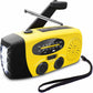 📻☀️ Radio Portatile Solare per Emergenze - Ricarica Solare, USB & Manuale | Torcia LED a 3 Luci | Radio AM/FM/NOAA | Power Bank USB 600 mAh | Resistente agli Schizzi IPX3 | Ideale per Casa, Campeggio & Outdoor | 12,8 × 6 × 4,5 cm 🔋