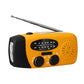 📻☀️ Radio Portatile Solare per Emergenze - Ricarica Solare, USB & Manuale | Torcia LED a 3 Luci | Radio AM/FM/NOAA | Power Bank USB 600 mAh | Resistente agli Schizzi IPX3 | Ideale per Casa, Campeggio & Outdoor | 12,8 × 6 × 4,5 cm 🔋