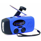 📻☀️ Radio Portatile Solare per Emergenze - Ricarica Solare, USB & Manuale | Torcia LED a 3 Luci | Radio AM/FM/NOAA | Power Bank USB 600 mAh | Resistente agli Schizzi IPX3 | Ideale per Casa, Campeggio & Outdoor | 12,8 × 6 × 4,5 cm 🔋