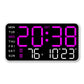 📢SCONTO DEL 50%! ORA!!!🔥Orologio da parete digitale LED decorativo multifunzionale, l'orologio digitale senza limiti per la moderna casa norvegese