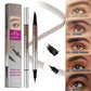 👁️ Penna Liquida Sopracciglia 2 in 1 Waterproof ✨ | Effetto Microblading a 4 Punte Pelo a Pelo 🌿 | Formula Anti-Sbavature a Lunga Tenuta 💧 | 5 Tonalità