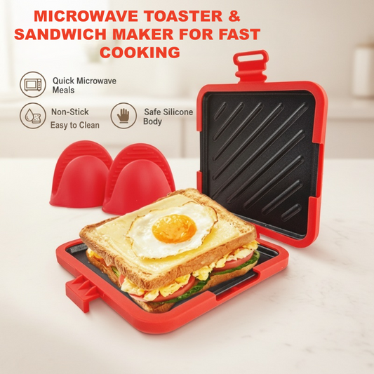 🍞 60% DI SCONTO! 🥪 Tostapane e Piastra Sandwich Senza Fili – Croccante in 3 Minuti, Design Compatto & Facile da Pulire 🔥