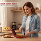🍞 60% DI SCONTO! 🥪 Tostapane e Piastra Sandwich Senza Fili – Croccante in 3 Minuti, Design Compatto & Facile da Pulire 🔥