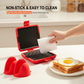 🍞 60% DI SCONTO! 🥪 Tostapane e Piastra Sandwich Senza Fili – Croccante in 3 Minuti, Design Compatto & Facile da Pulire 🔥
