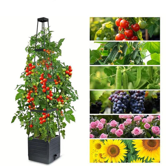 🪴ORA SCONTO DEL 50%☀️Fioriere rialzate con traliccio per il giardino💧