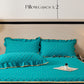 🛏️ Parure da Letto con Gonna a Balze Elegante ✨💓 - Trapuntata Spessa | Misto Cotone Premium | Antiscivolo | 5 Colori | 5 Misure | 60% DI SCONTO