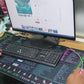🖥️ Tappetino da Scrivania con Scorciatoie per PC – Antiscivolo & Antimacchia | Superficie in Tessuto Morbido | Base in Gomma | 2 Misure ⌨️✨