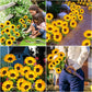 🌻 Luci Solari a Forma di Girasole per Giardino ✨☀️ - IP65 Impermeabili | 8-12h Autonomia | Ricarica Solare | Petali Realistici | Facile Installazione | 50% DI SCONTO