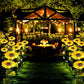 🌻 Luci Solari a Forma di Girasole per Giardino ✨☀️ - IP65 Impermeabili | 8-12h Autonomia | Ricarica Solare | Petali Realistici | Facile Installazione | 50% DI SCONTO