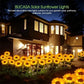 🌻 Luci Solari a Forma di Girasole per Giardino ✨☀️ - IP65 Impermeabili | 8-12h Autonomia | Ricarica Solare | Petali Realistici | Facile Installazione | 50% DI SCONTO