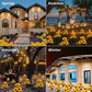 🌻 Luci Solari a Forma di Girasole per Giardino ✨☀️ - IP65 Impermeabili | 8-12h Autonomia | Ricarica Solare | Petali Realistici | Facile Installazione | 50% DI SCONTO