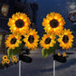 🌻 Luci Solari a Forma di Girasole per Giardino ✨☀️ - IP65 Impermeabili | 8-12h Autonomia | Ricarica Solare | Petali Realistici | Facile Installazione | 50% DI SCONTO