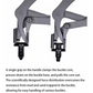 🔧 Pinza Professionale per Rimozione Clip Auto 🚗 – Multifunzionale, Ergonomica, Senza Danni a Vernice & Rivestimenti – Acciaio ad Alta Resistenza 🛡️