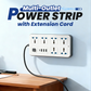 🔌 Ciabatta Multipresa con Prolunga Lunga ⚡✨ - PP + Rame Puro | Porte USB Integrate | Protezione Sovratensione | Interruttore Principale | 2m/3m | 50% DI SCONTO