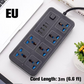 🔌 Ciabatta Multipresa con Prolunga Lunga ⚡✨ - PP + Rame Puro | Porte USB Integrate | Protezione Sovratensione | Interruttore Principale | 2m/3m | 50% DI SCONTO