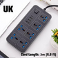 🔌 Ciabatta Multipresa con Prolunga Lunga ⚡✨ - PP + Rame Puro | Porte USB Integrate | Protezione Sovratensione | Interruttore Principale | 2m/3m | 50% DI SCONTO