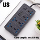 🔌 Ciabatta Multipresa con Prolunga Lunga ⚡✨ - PP + Rame Puro | Porte USB Integrate | Protezione Sovratensione | Interruttore Principale | 2m/3m | 50% DI SCONTO