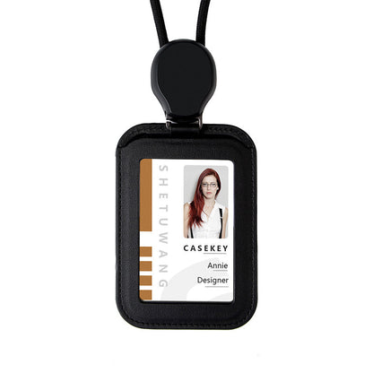 ⏰🔥SCONTO DEL 50% PER UN PERIODO LIMITATO!🔥OLTRE 50K+ VENDUTE!Porta badge retrattile con cordino – Clip girevole in metallo a 360°, cordino da 81 cm e fibbia di sicurezza a sgancio rapido 🛡️