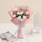 🎁Biglietto di auguri omaggio💐Delicato bouquet di fiori all'uncinetto fatto a mano💐