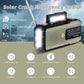 📻 Radio di Emergenza Solare a Manovella ☀️ FM/AM/WB con Torcia LED e Power Bank 2000mAh | Allarme SOS & Lampada Lettura per Blackout, Campeggio, Tempeste e Sopravvivenza 🏕️