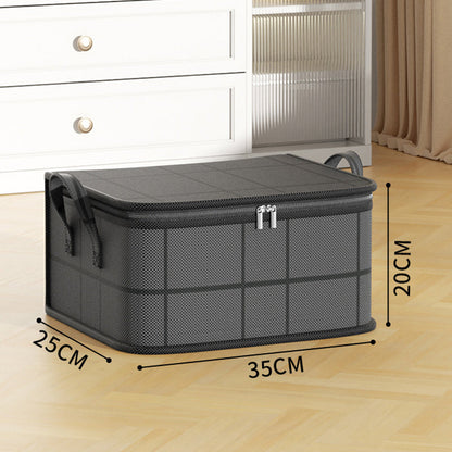 Borsa Pieghevole per Piumoni e Vestiti 🛏️👕 | Organizza l'Armadio e Protegge dalla Polvere | Tessuto Non Tessuto, Zip a Due Vie e Manici Rinforzati