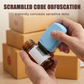 🔒✏️ Timbro a Rullo per la Protezione della Privacy – Rullo 17mm, Ricaricabile, Materiale ABS, 3 Colori – Oscura Indirizzi, Dati Personali e Codici a Barre 📦✅