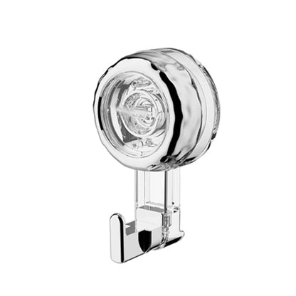 Ganci a Ventosa Sottovuoto Senza Forare 🪝✨ | Blocco Rotante a Forte Tenuta, Riutilizzabile e Resistente all'Acqua 🔄 | Per Bagno e Cucina | Bianco e Grigio