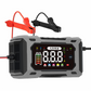 🔋 Caricabatterie Intelligente per Auto 12V 6A 🚗 – Riparazione a Impulsi, Desolfatazione, Display LCD, Protezione Completa & Compensazione Temperatura 🌡️🛡️