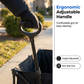 🛒 Carrello Pieghevole Heavy-Duty con Ruote – 130L, Portata 80kg, Telaio Acciaio al Carbonio, Tessuto Oxford 600D, Ruote 6” o 7” – 2 Colori, Pieghevole in 1 Secondo ✨🏕️