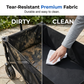 🛒 Carrello Pieghevole Heavy-Duty con Ruote – 130L, Portata 80kg, Telaio Acciaio al Carbonio, Tessuto Oxford 600D, Ruote 6” o 7” – 2 Colori, Pieghevole in 1 Secondo ✨🏕️
