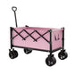 🛒 Carrello Pieghevole Heavy-Duty con Ruote – 130L, Portata 80kg, Telaio Acciaio al Carbonio, Tessuto Oxford 600D, Ruote 6” o 7” – 2 Colori, Pieghevole in 1 Secondo ✨🏕️