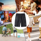🩳 SCONTO DEL 50%! 🔥 Confezione da 3 pantaloncini sportivi traspiranti, leggeri e ad asciugatura rapida: comodi e ideali per attività estive, allenamento e relax ☀️